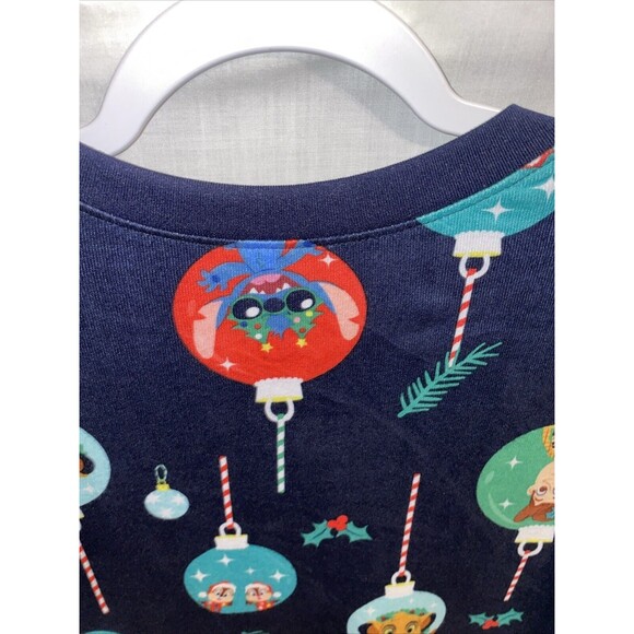 Disney Women’s Pajama Shirt Size Medium Gray Character Motif Comfort Sleepwear - Picture 9 of 12